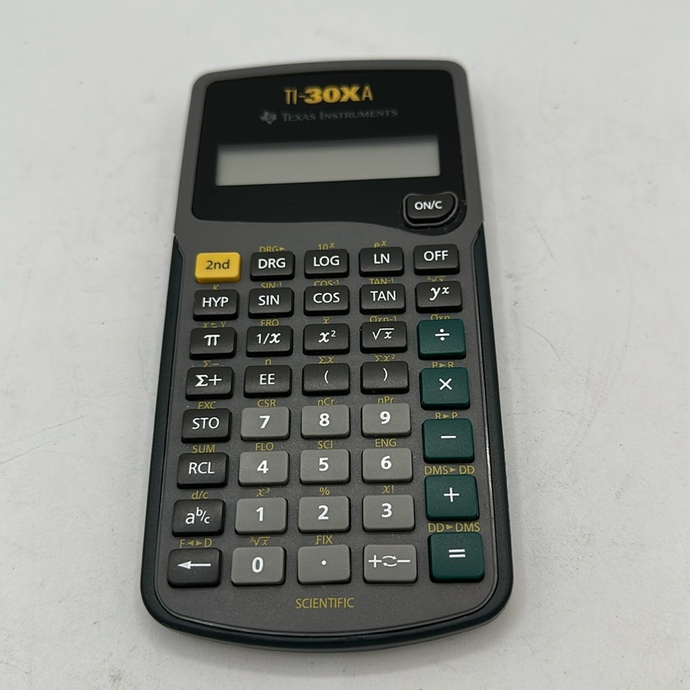 Texas Instruments TI-30XA scientific calculator